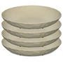 Koziol - CLUB PLATE plate deep, Ø 22 cm, nature desert sand (set of 4)