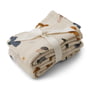 LIEWOOD - Lewis Muslin cloths, organic cotton, safari, sandy (set of 2)