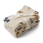 LIEWOOD - Lewis muslin cloths, made from organic cotton, safari, sandy (set of 2)