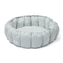 LIEWOOD - Ola baby nest / blanket, Ø 65 cm, striped, blue wave / creme de la creme