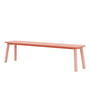 OUT Objekte unserer Tage - Meyer Color Bench 180 x 40 cm, ash lacquered, apricot pink