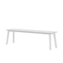 OUT Objekte unserer Tage - Meyer Color Bench 180 x 40 cm, ash lacquered, white