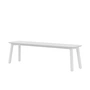 OUT Objekte unserer Tage - Meyer Color Bench 180 x 40 cm, ash lacquered, white