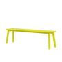OUT Objekte unserer Tage - Meyer Color bench 160 x 40 cm, ash lacquered, sulfur yellow