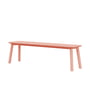 OUT Objekte unserer Tage - Meyer Color bench 160 x 40 cm, ash lacquered, apricot pink