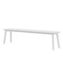 OUT Objekte unserer Tage - Meyer Color bench 160 x 40 cm, ash lacquered, white