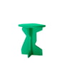 OUT Objekte unserer Tage - Fels Stool, solid lacquered ash, emerald