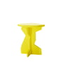 OUT Objekte unserer Tage - Fels Stool, solid lacquered ash, sulphur yellow