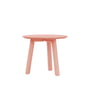 OUT Objekte unserer Tage - Meyer Color Coffee table Medium H 45 cm, ash lacquered, apricot pink