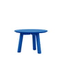 OUT Objekte unserer Tage - Meyer Color Coffee table Medium H 35 cm, lacquered ash, berlin blue