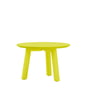 OUT Objekte unserer Tage - Meyer Color Coffee table Medium H 35 cm, ash lacquered, sulfur yellow
