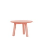 OUT Objekte unserer Tage - Meyer Color Coffee table Medium H 35 cm, ash lacquered, apricot pink
