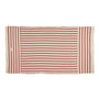 Nobodinoz - Portofino Beach towel, 75 x 145 cm, rusty red striped