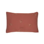 Nobodinoz - Wabi Sabi Muslin cushion, 35 x 23 cm, blossom rosewood