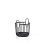 Zone Denmark - Inu Storage basket, Ø 10,5 x H 13,5 cm, black