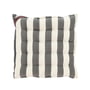 Södahl - Statement Stripe Seat cushion, 40 x 40 cm, ash