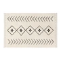 Lorena Canals - Bereber Rhombs, 170 x 240 cm, natural / black