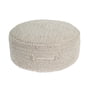 Lorena Canals - Chill Pouf, 50 x 50 cm, natural
