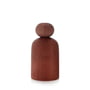 applicata - Shape Ball Vase, smoked oak