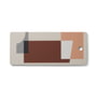 applicata - Tapas Board Clay, large, red / black / gray / orange