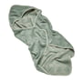 Leander - Hooded towel Hoodie, 100% organic cotton, 80 x 80 cm, sage green