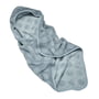 Leander - Hooded towel Hoodie, 100% organic cotton, 80 x 80 cm, blueberry