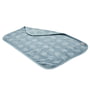Leander - Topper for Matty changing mat, 100% organic cotton, 65 x 45 cm, blueberry