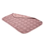Leander - Topper for Matty changing mat, 100% organic cotton, 65 x 45 cm, wood rose