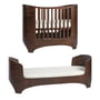Leander - Classic Baby junior bed, 0 - 7 years, 120 - 150 x 70 cm, beech walnut