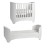 Leander - Classic Baby junior bed, 0 - 7 years, 120 - 150 x 70 cm, beech white