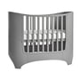 Leander - Classic Baby crib 0 - 3 years, 120 x 70 cm, beech gray