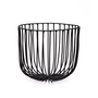 Serax - Catu Basket, Ø 18 x H 15 cm, black