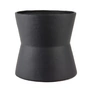 Serax - Construct planter, Ø 60 x H 57 cm, black