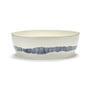 Serax - Feast bowl, Ø 28.5 cm, white / blue striped