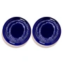 Serax - Feast plate, Ø 26.5 cm, dark blue / white dotted (set of 2)