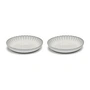Serax - Inku plate, Ø 21 cm deep, white (set of 2)