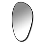 Serax - Marie Mirror, 49 x 23 cm, black