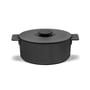 Serax - Surface Cast iron pot with lid, 2 liters, black