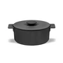 Serax - Surface Cast iron pot with lid, 2 liters, black