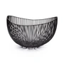 Serax - Tale Basket, Ø 30 x H 20 cm, black