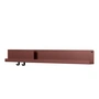 Muuto - Folded shelves 96 x 13 cm, deep red