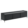 Muuto - Enfold Sideboard , 186 x 48 cm, black / anthracite