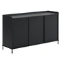Muuto - Enfold Sideboard , 148 x 85 cm, black / anthracite