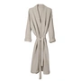 The Organic Company - Big Waffle Bathrobe, M / L, stone