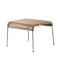 FDB Møbler - M20L Teglgård Stool outdoor, cord brown