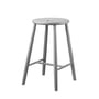 FDB Møbler - J27C Bar stool, beech gray
