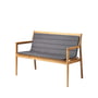 FDB Møbler - M22 Sammen Seat cushion, 86 x 105 cm, anthracite gray