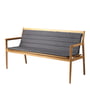 FDB Møbler - M22 Sammen Seat cushion, 90 x 144 cm, anthracite gray
