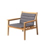 FDB Møbler - M22 Sammen Seat cushion, 54 x 98 cm, anthracite gray