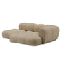 OUT Objekte unserer Tage - Sander 06 Right 3 seater sofa, sand (Hug Me 071 by Chivasso)
